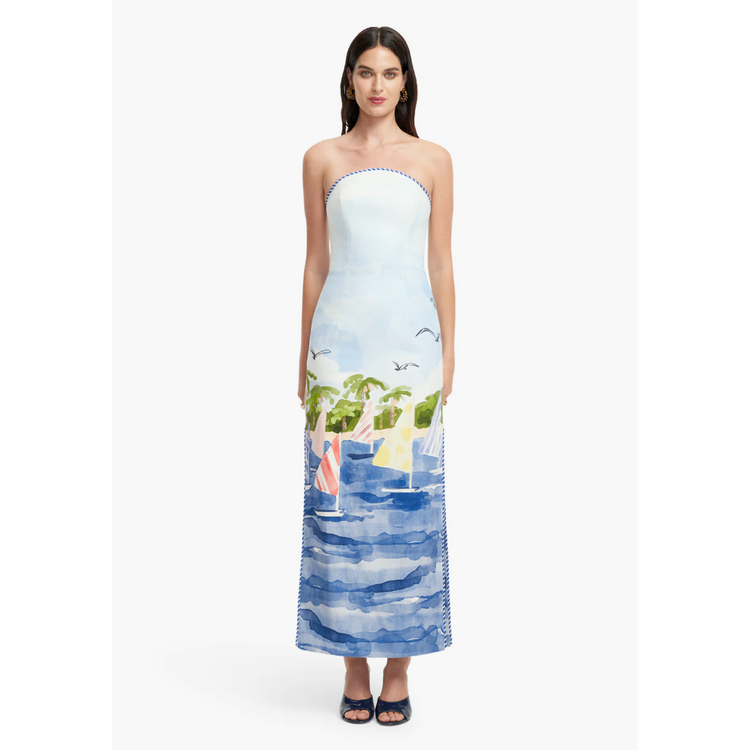 Leo Lin Leo Lin Ava Bustier Maxi Dress