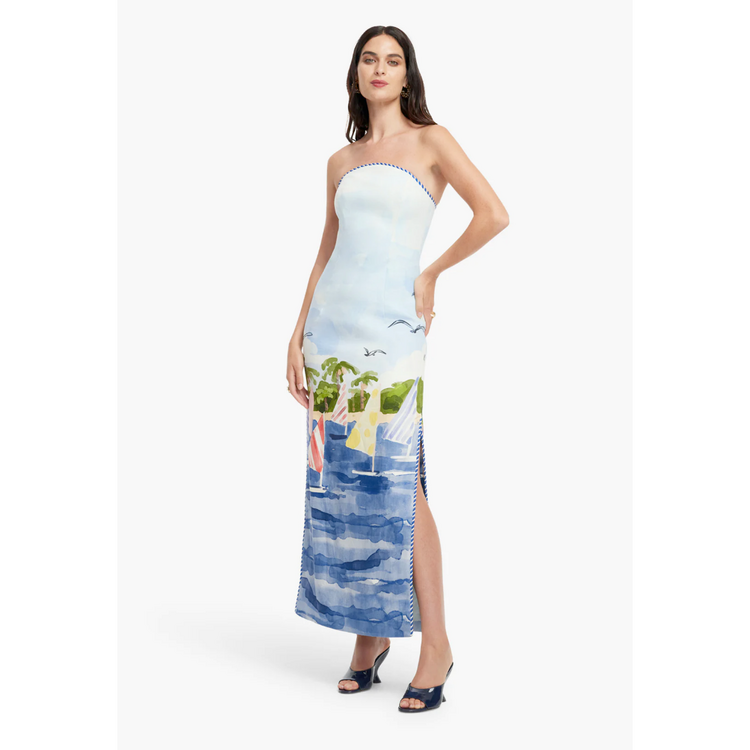 Leo Lin Leo Lin Ava Bustier Maxi Dress