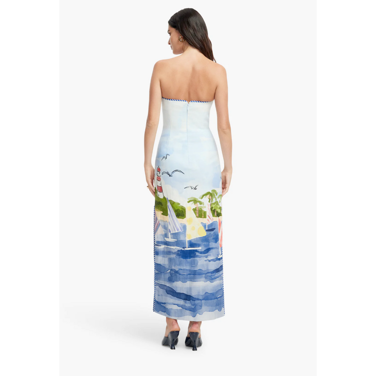 Leo Lin Leo Lin Ava Bustier Maxi Dress