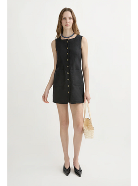 POSSE Posse Emma Button Down Mini Dress