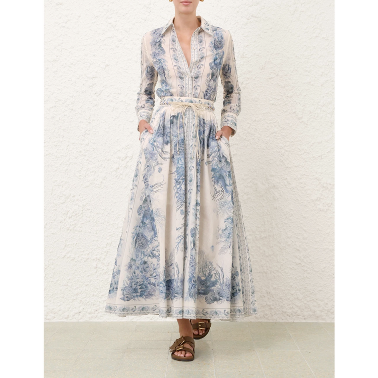 Zimmermann Zimmermann Wanderlust A Line Maxi Skirt