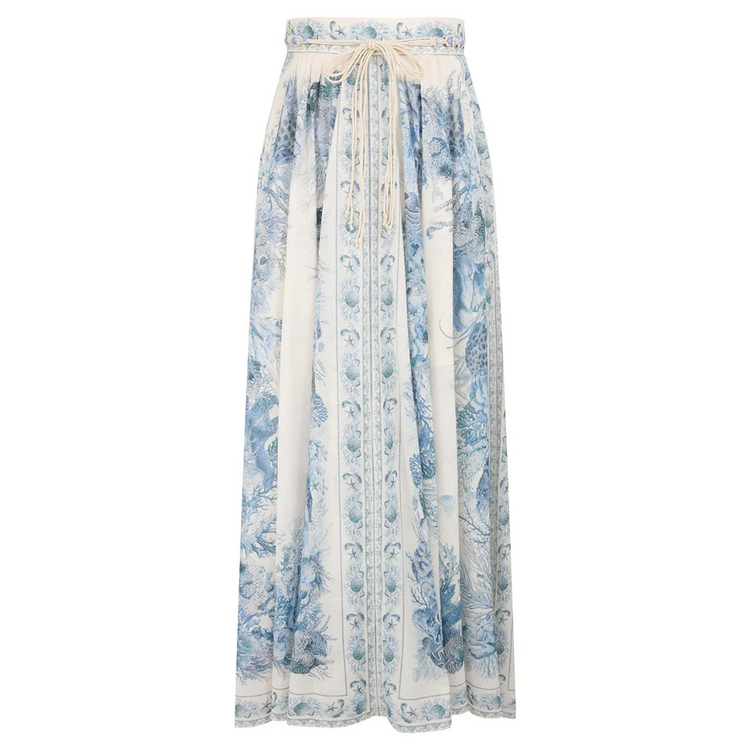 Zimmermann Zimmermann Wanderlust A Line Maxi Skirt