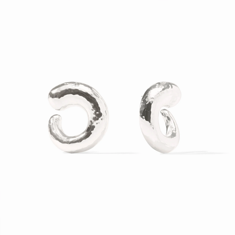 Julie Vos Julie Vos Silver Solara Spiral Earring M