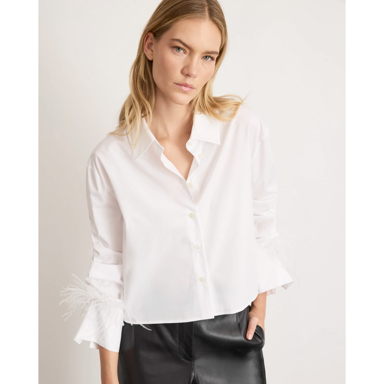 Tanya Taylor Tanya Taylor Largaux Feather Top