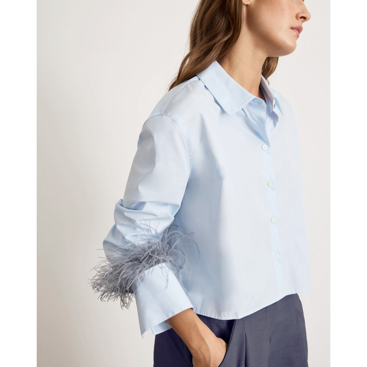 Tanya Taylor Tanya Taylor Largaux Feather Top