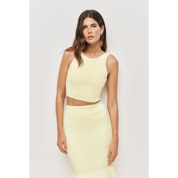 Aje. Aje. Agave Knit Top