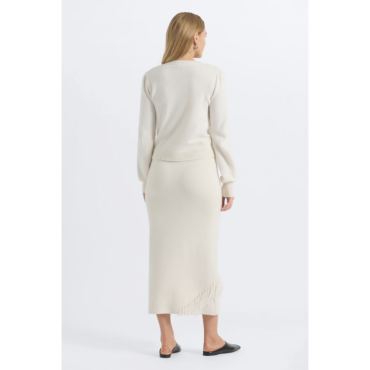 Derek Lam Derek Lam Hestia Fringed Sweater Skirt