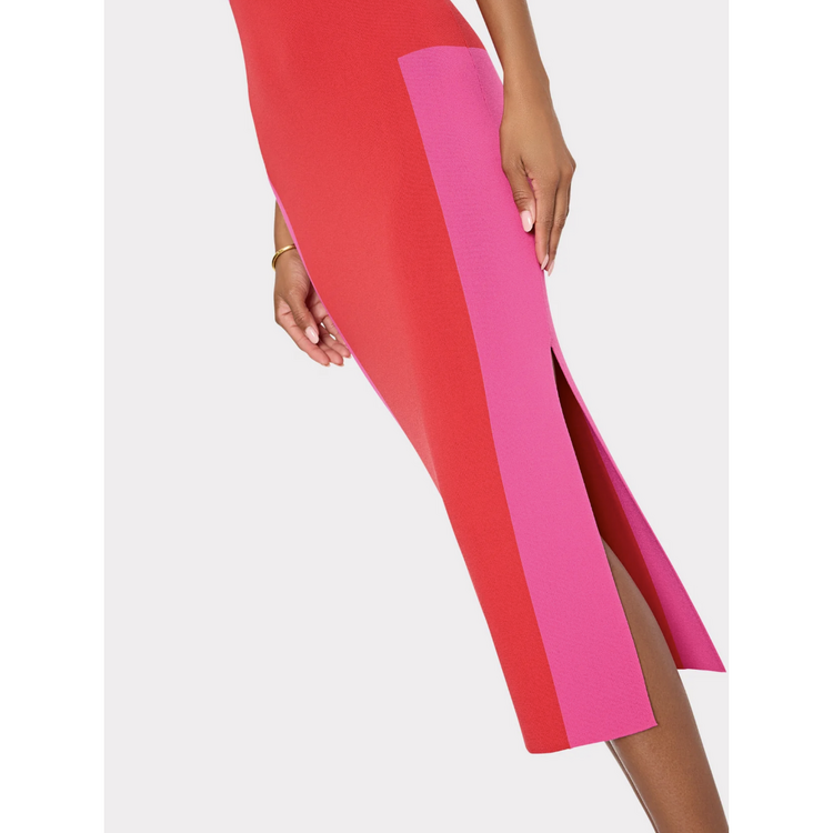 Milly Milly Shohona Colorblock Knit Dress