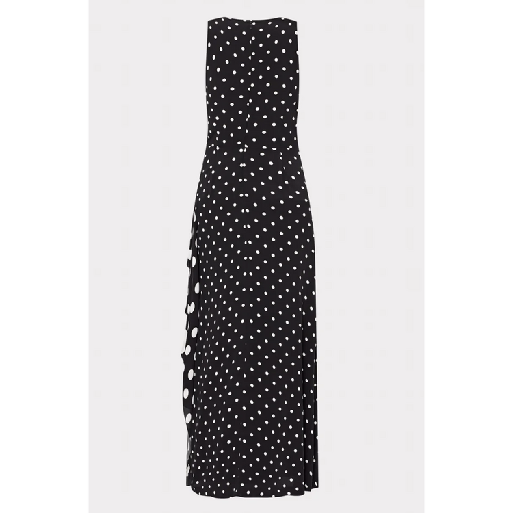 Milly Milly Spencer Polka Dot Midi Dress