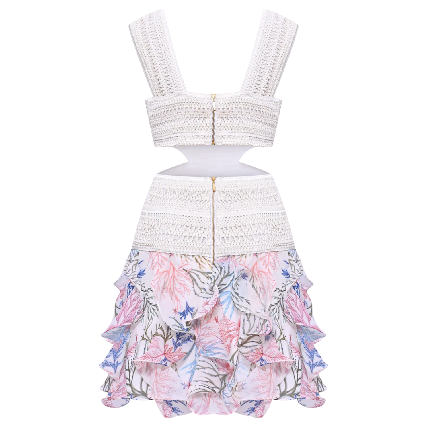 PatBO Seaweed Trim Mini Dress - CK Collection