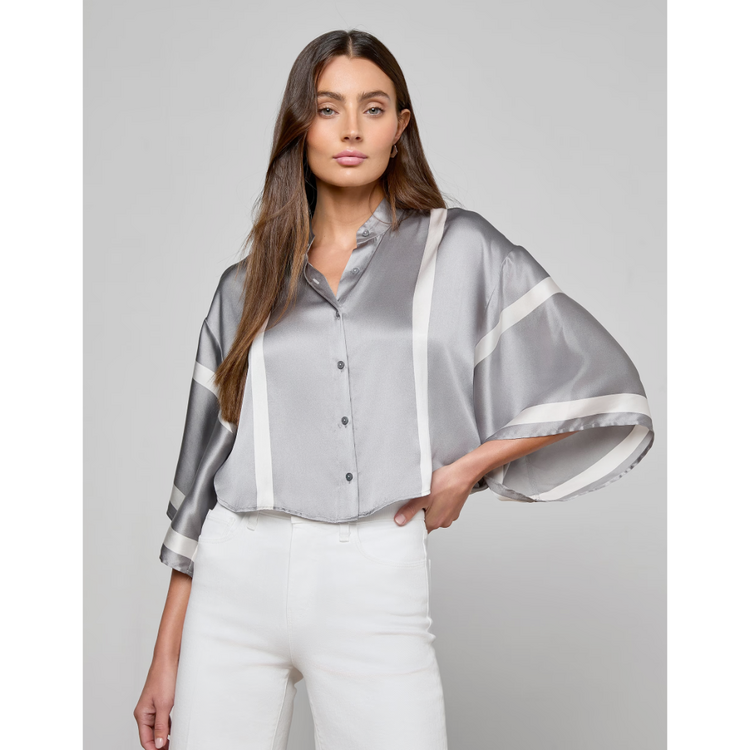 L'AGENCE L'agence Dru Mandarin Blouse