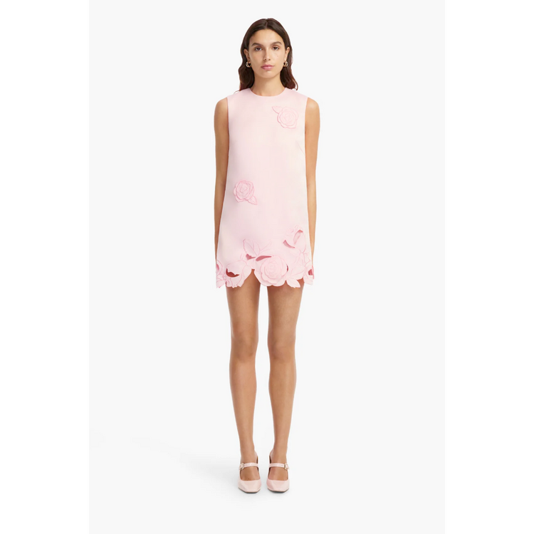 Leo Lin Leo Lin Yvonne Applique Mini Dress