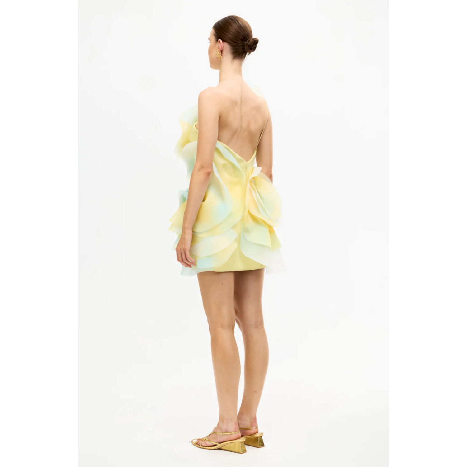 alexandre vauthier ruched velvet mini dress Velvet mini dress ALEXANDRE VAUTHIER Nero