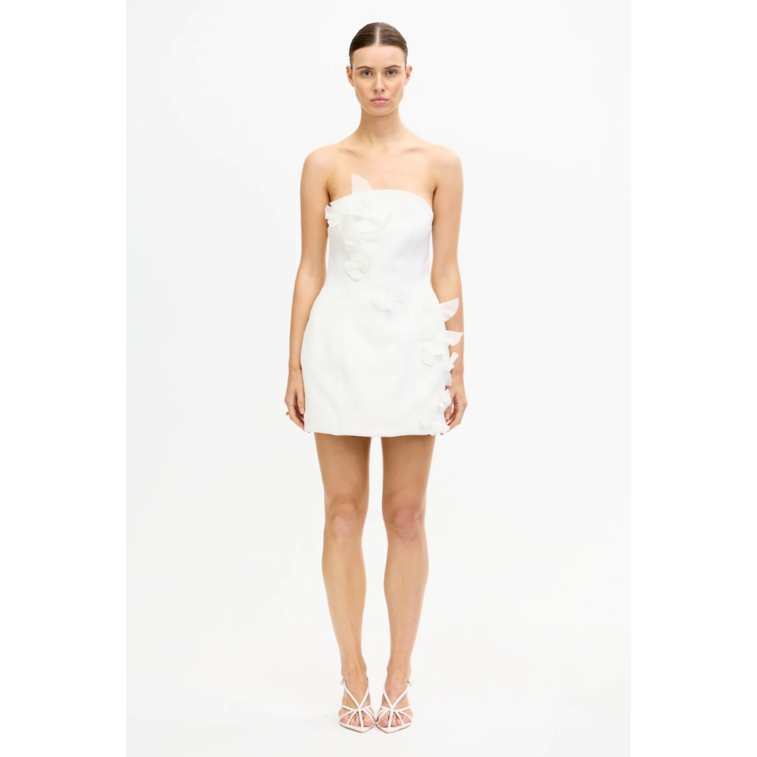 acler dresses | Anthropologie X Acler Avonlea Strapless Corset Pleated Midi Dress Celeste Blue | Color: Blue | Size: 12 the Isla Column Midi Dress in black is a must Acler Biblo Mini Dress |
