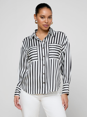 L'AGENCE L'agence Eliora Relaxed Blouse