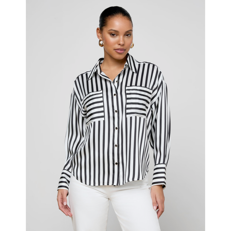 L'AGENCE L'agence Eliora Relaxed Blouse
