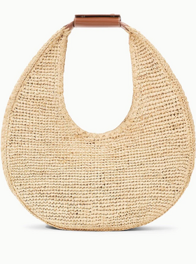 Staud Staud Large Moon Raffia Tote Bag