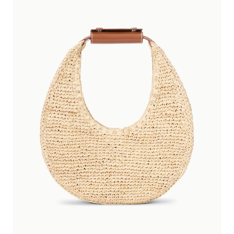 Staud Staud Moon Raffia Tote Bag