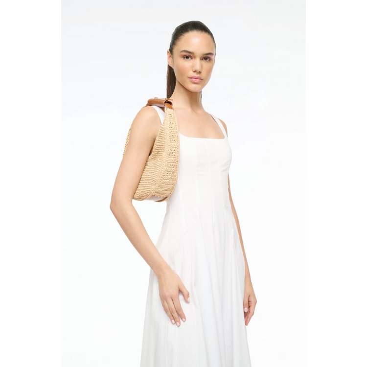 Staud Staud Moon Raffia Tote Bag