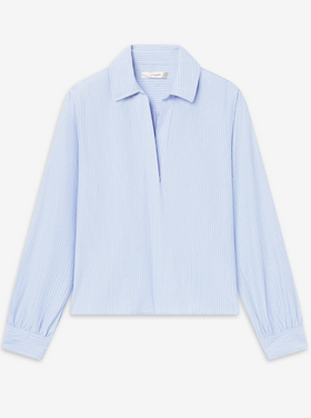 Frame Frame The Striped LS Popover Top