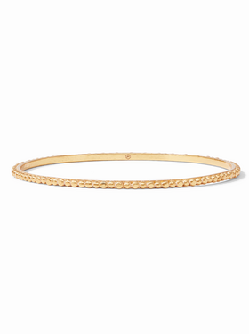 Julie Vos Julie Vos Gold Colette Bead Bangle