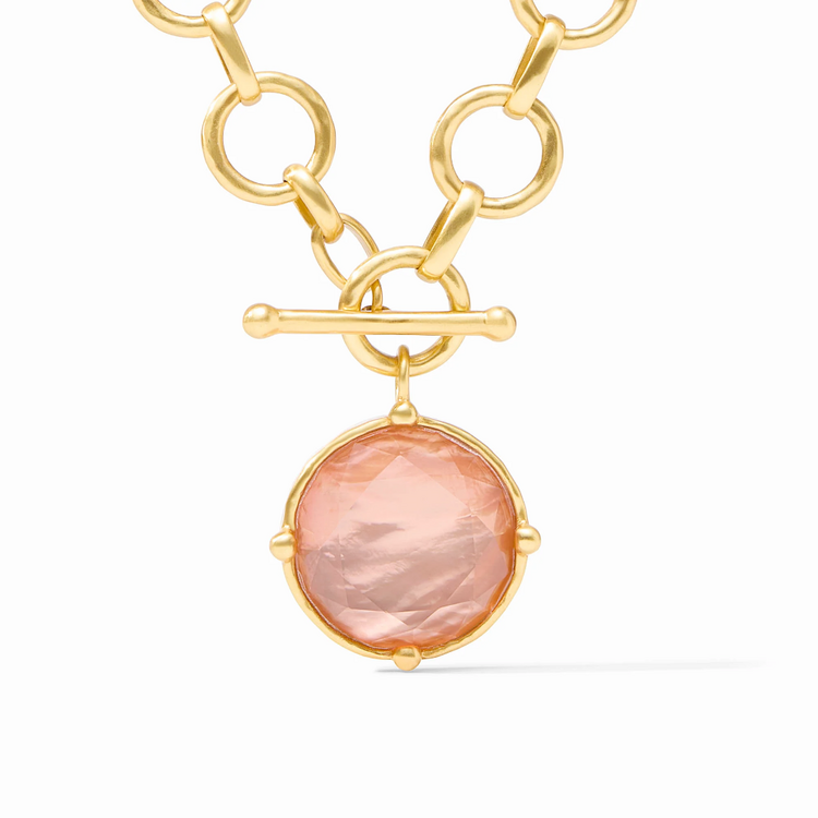 Julie Vos Julie Vos Honeybee Statement Necklace Melon