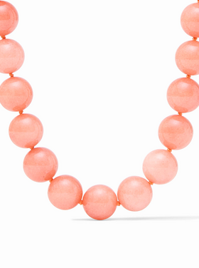 Julie Vos Julie Vos Portofino Beaded Necklace Melon Jade