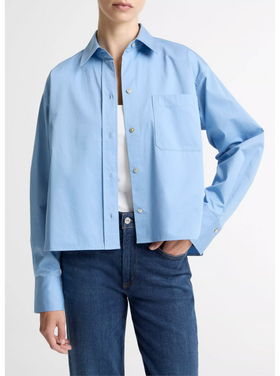 Vince Vince Cropped LS Shirt
