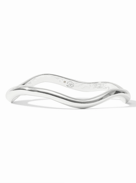 Julie Vos Julie Vos Silver Wave Bangle