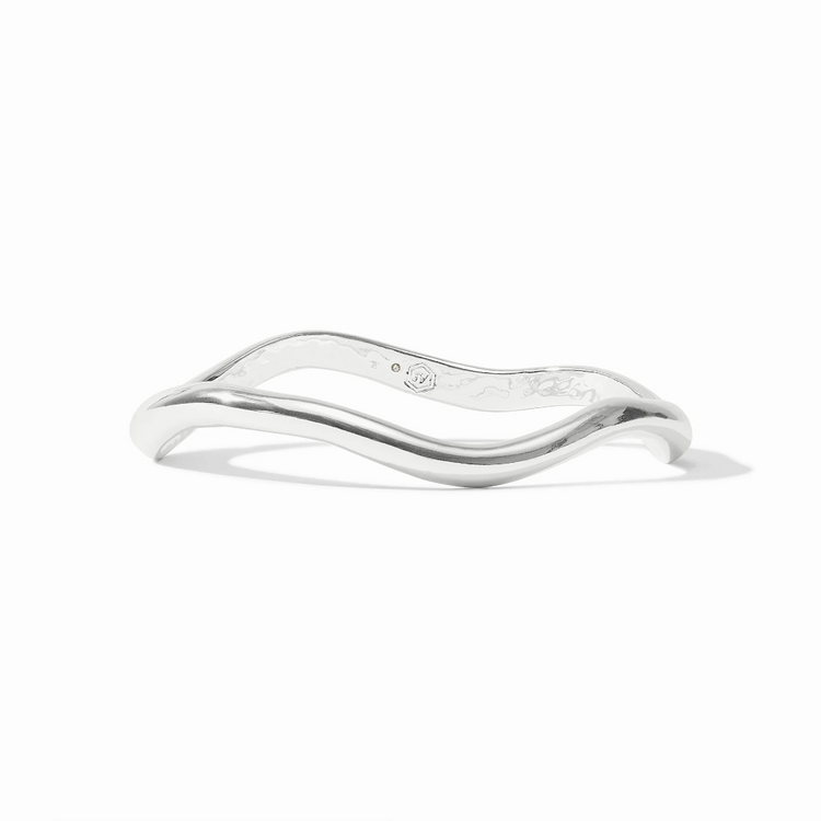 Julie Vos Julie Vos Silver Wave Bangle