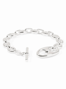 Julie Vos Julie Vos Silver Laguna Demi Link Bracelet