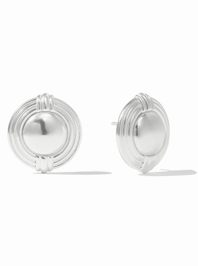 Julie Vos Julie Vos Silver Portofino Statement Stud