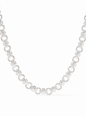 Julie Vos Julie Vos Silver Esme Link Necklace