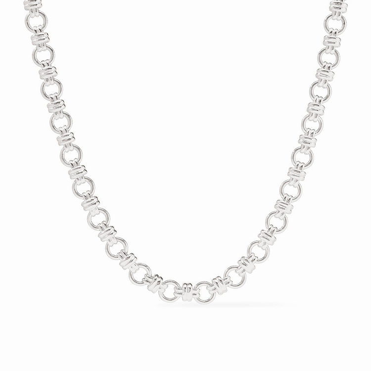 Julie Vos Julie Vos Silver Esme Link Necklace