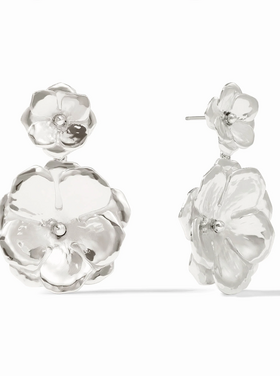 Julie Vos Julie Vos Silver Bloom Statement Earring
