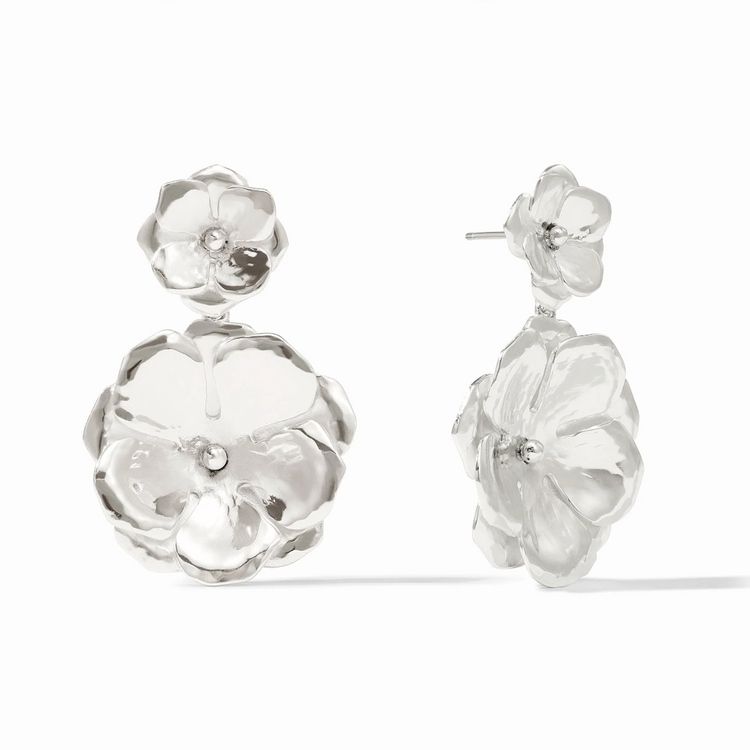 Julie Vos Julie Vos Silver Bloom Statement Earring