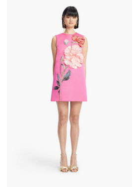 Leo Lin Leo Lin Yvonne Applique Mini Dress