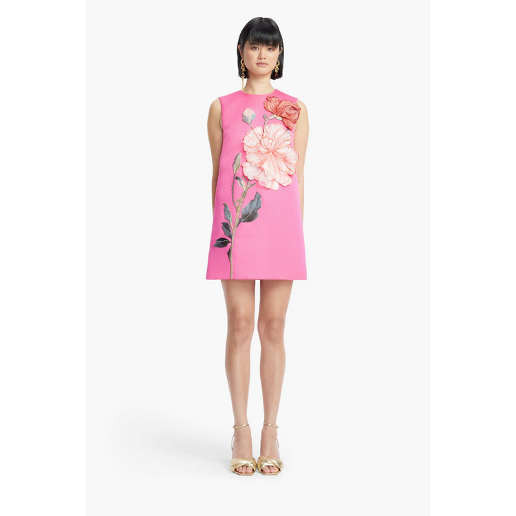 Leo Lin Leo Lin Yvonne Applique Mini Dress