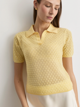 Tanya Taylor Tanya Taylor Pointelle Camilla Top