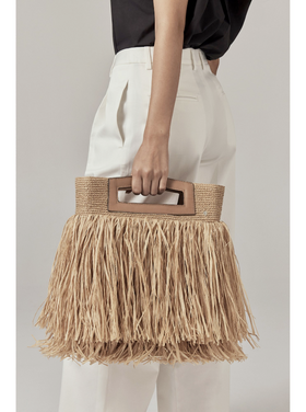 Helen Kaminski Helen Kaminski Bailey Raffia Fringe Tote