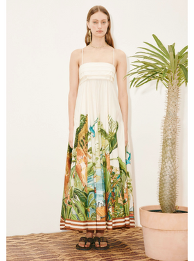 Alémais Alémais Toucan Tango Midi Dress