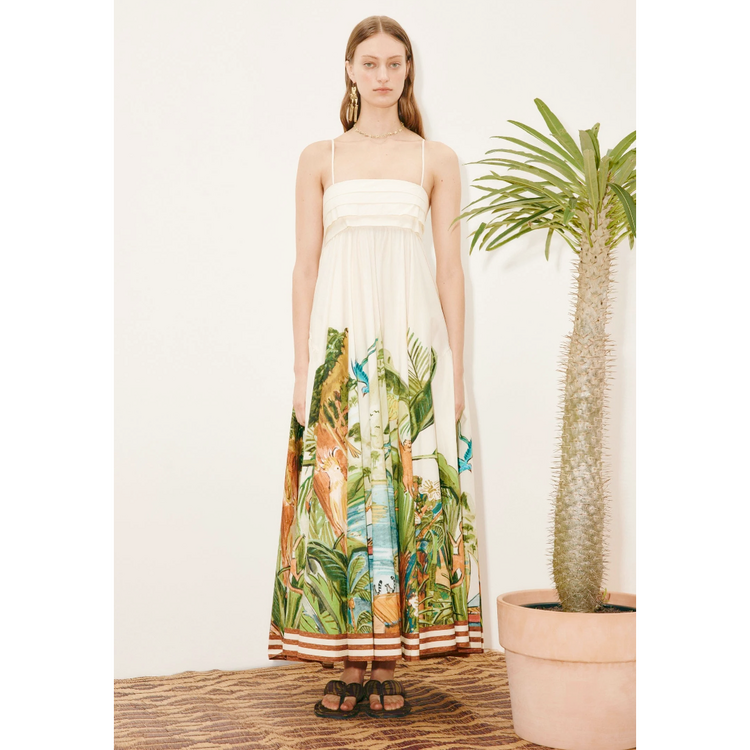 Alémais Alémais Toucan Tango Midi Dress