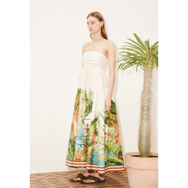 Alémais Alémais Toucan Tango Midi Dress