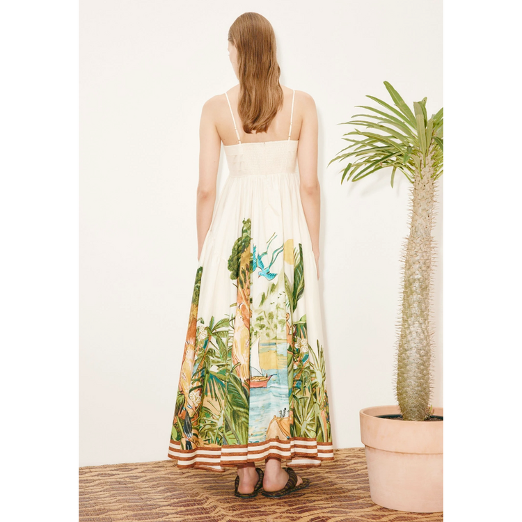 Alémais Alémais Toucan Tango Midi Dress