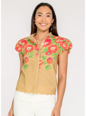 Elizabeth James Elizabeth James SS Emily Top