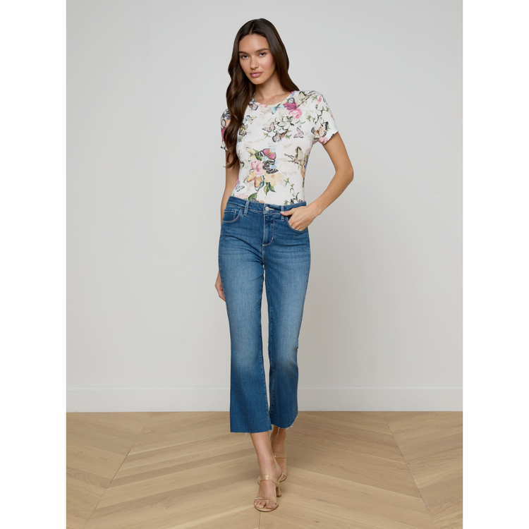 L'AGENCE L'agence Kendra HR Crop Flare