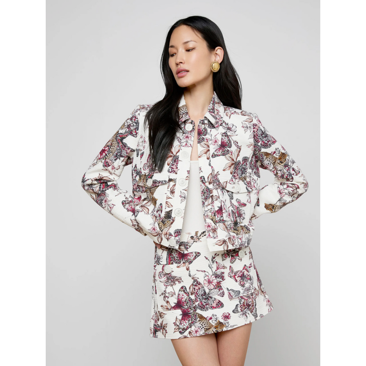 L'AGENCE L'agence Nyx Crop Jacket