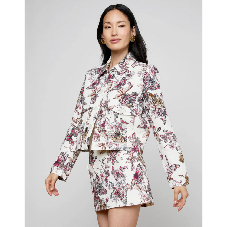 L'AGENCE L'agence Nyx Crop Jacket