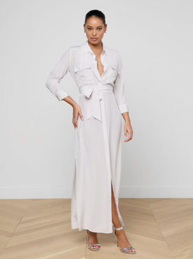 L'AGENCE L'agence Cameron Shirt Dress