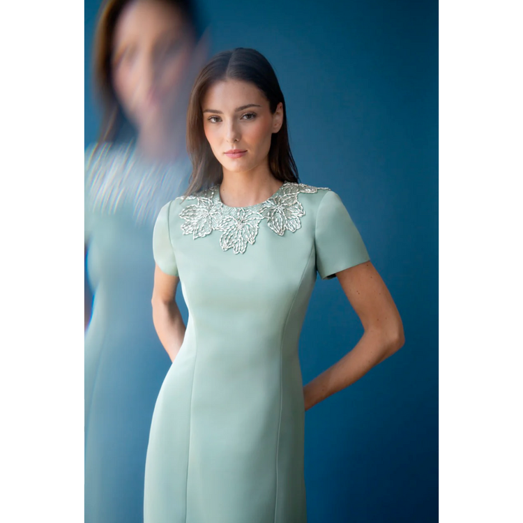 Theia Theia Sorelia Beaded Gown